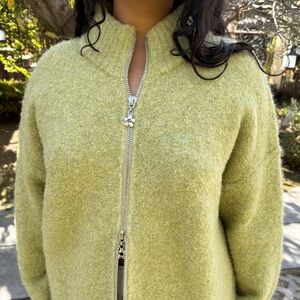 Lisa Says Gah Gemma Zip Up Sweater